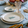 Casafina Pacifica Dessert Plate - Christmas Tree S/4