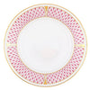 Herend Art Deco Salad Plate - Raspberry