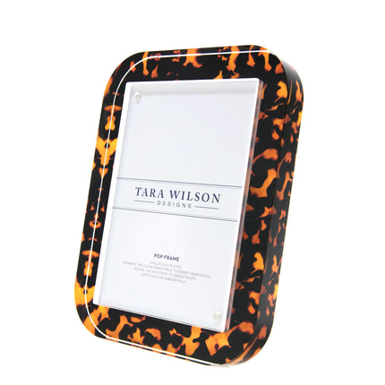 Tara Wilson Designs Pop Frame - Tortoise - 4X6