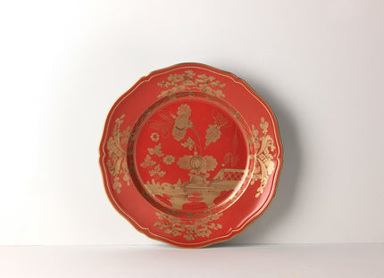 Ginori Oriente Italiano Flat Dinner Plate - Rubrum