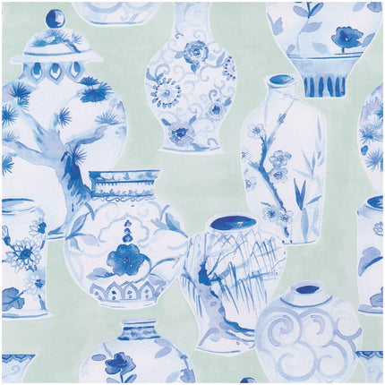 CasparI Glazed Porcelain Wrapping Paper - Celadon
