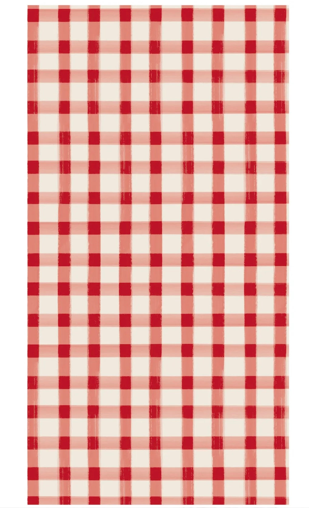 Hester & Cook Red Painted Paper Guest Napkins