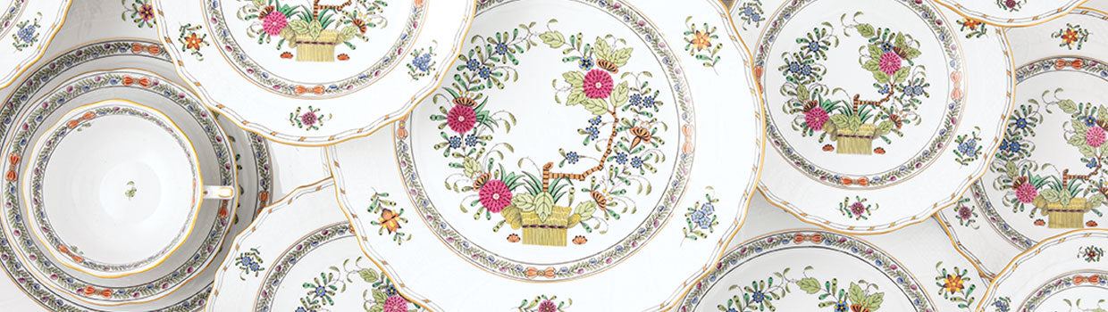 Herend Indian Basket Canton Saucer