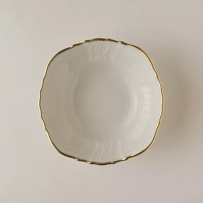 Simply Anna Gold Open Vegetable Bowl by Anna Weatherley