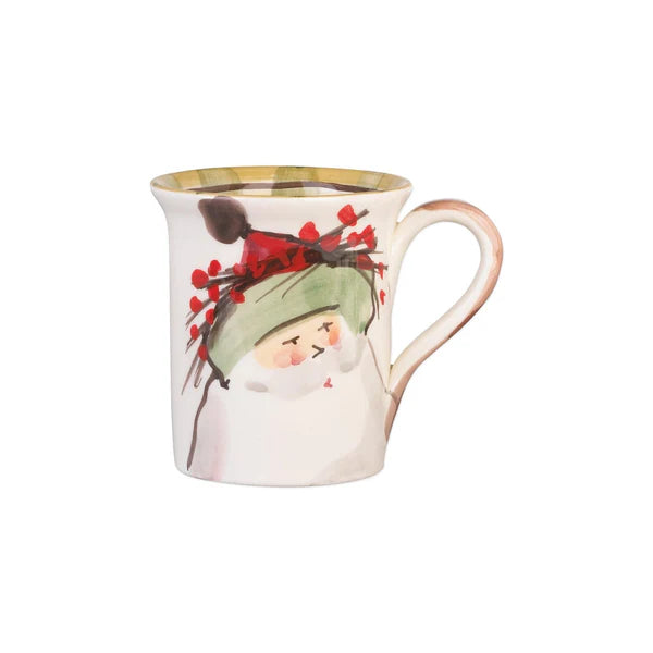 Vietri Old St. Nick Assorted Mug - S/4