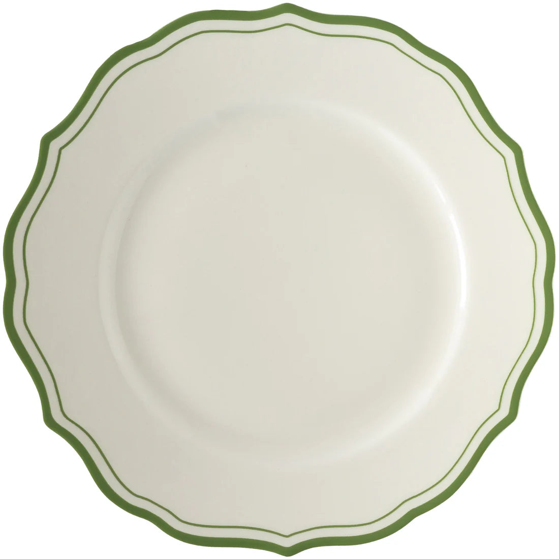 Hester and Cook Icing on the Cake Dinner Plate - Green