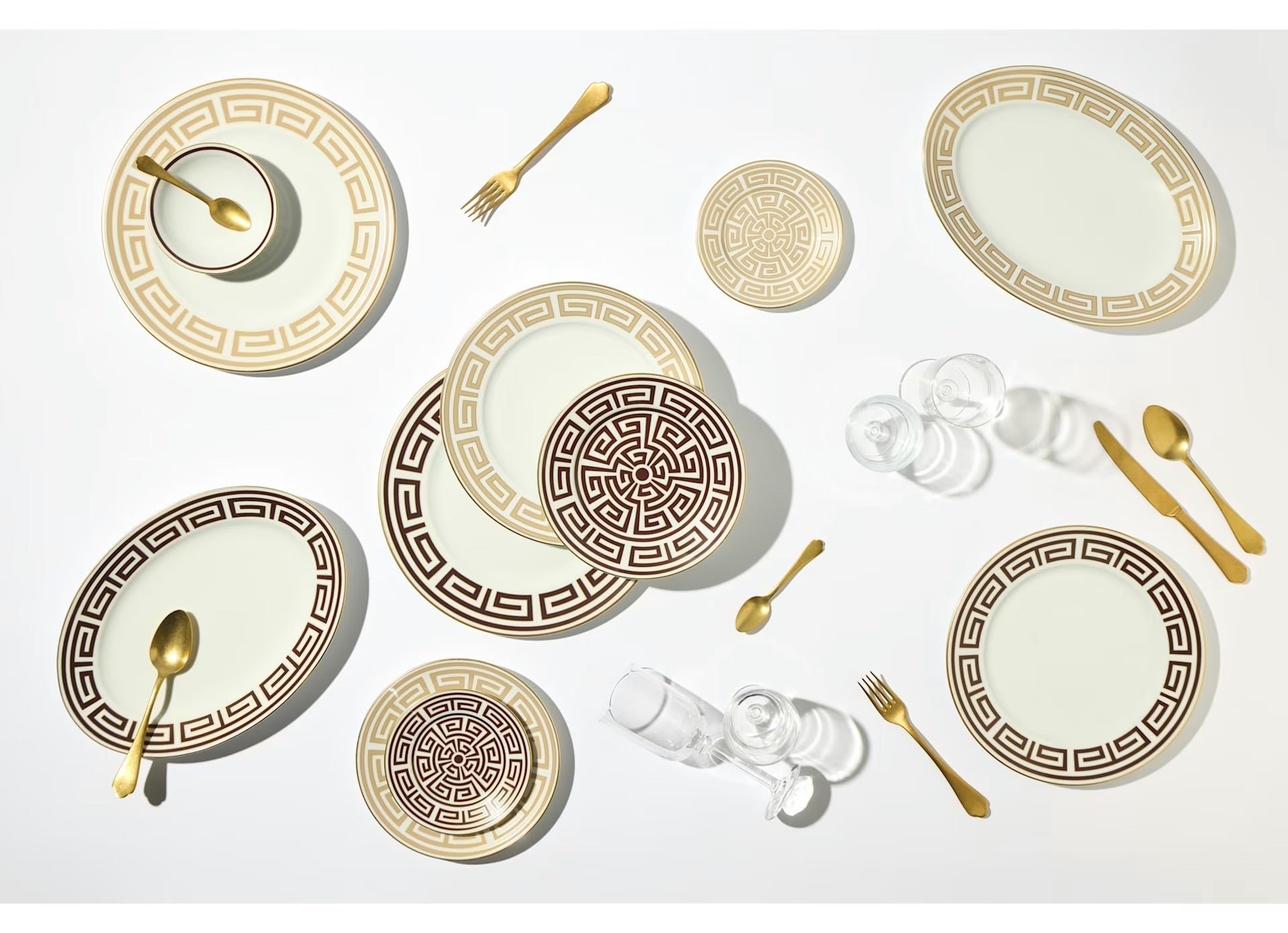 Ginori Labirinto Dessert Plate - Cachemire