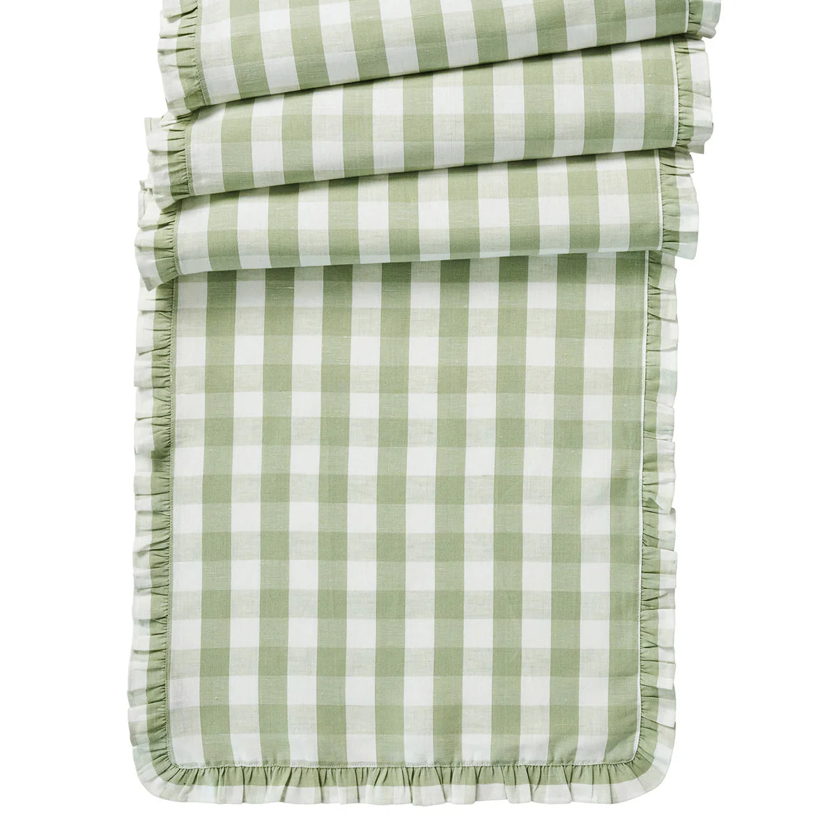 Juliska Gingham Ruffle 18