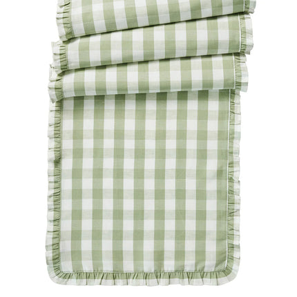 Juliska Gingham Ruffle 18