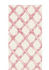 Hester & Cook Pink Lattice Paper Guest Napkins