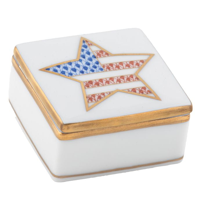Herend Decorative Patriotic Box