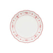 Costa Nova Vila Dinner Plate - White/Red