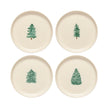 Casafina Pacifica Dessert Plate - Christmas Tree S/4
