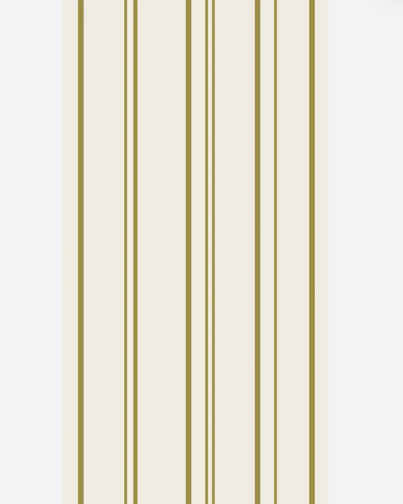Hester & Cook Antique Gold Stripe Cocktail Napkins