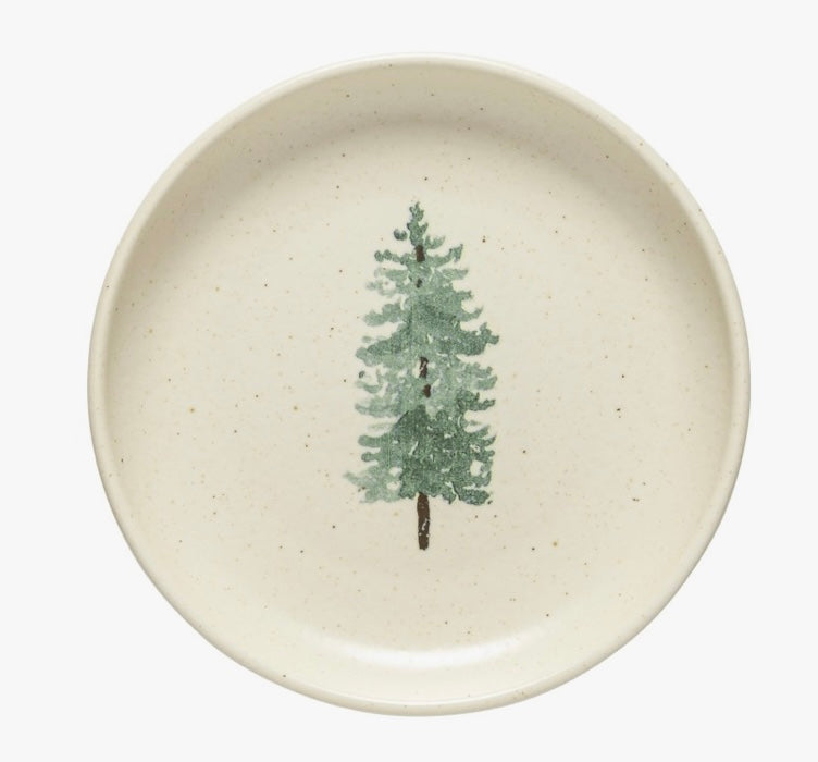 Casafina Pacifica Appetizer Plate - Christmas Tree S/4