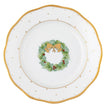 Herend Christmas Dessert Plate - Wreath