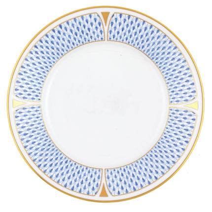 Herend Art Deco Dessert Plate - Blue