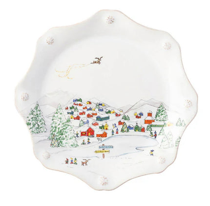 Juliska Berry & Thread North Pole Dessert/Salad Plate