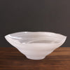 Beatriz Ball GLASS Alabaster Wave Extra Large Bowl (White)