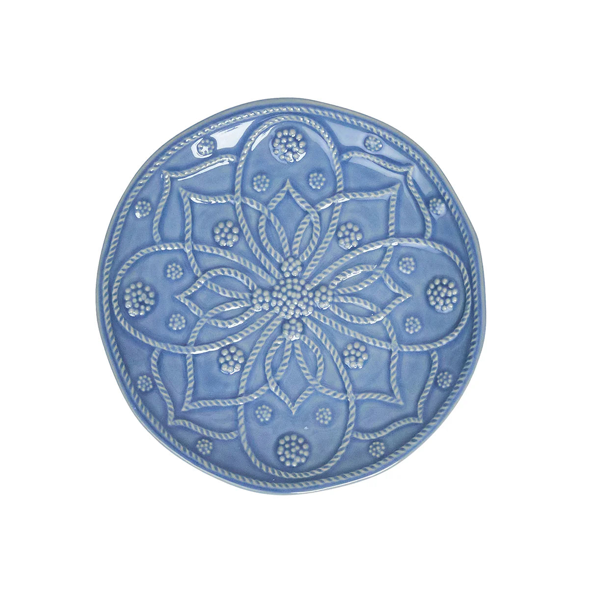 Juliska Jardins Du Monde Side/Cocktail Plate S/4 - Chambray