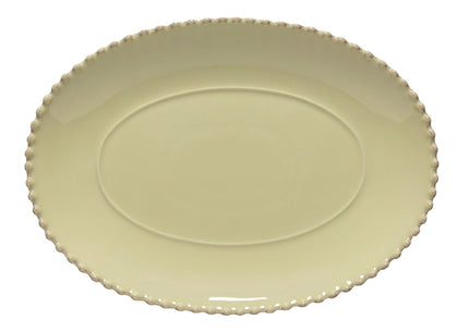 Costa Nova Pearl Oval Platter - Lily Green