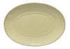 Costa Nova Pearl Oval Platter - Lily Green