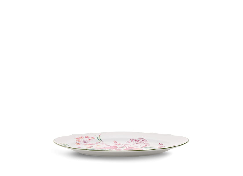 Ginori Florenza Large Oval Flat Platter - Malva