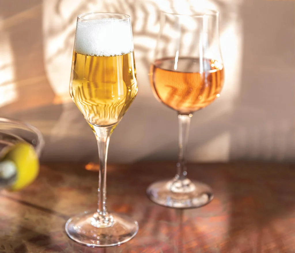 Simon Pearce Vintner Flutes