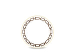 Ginori Catene Dinner Plate - Ebano