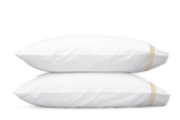 Matouk Lowell Pillow Case Pair - Dune