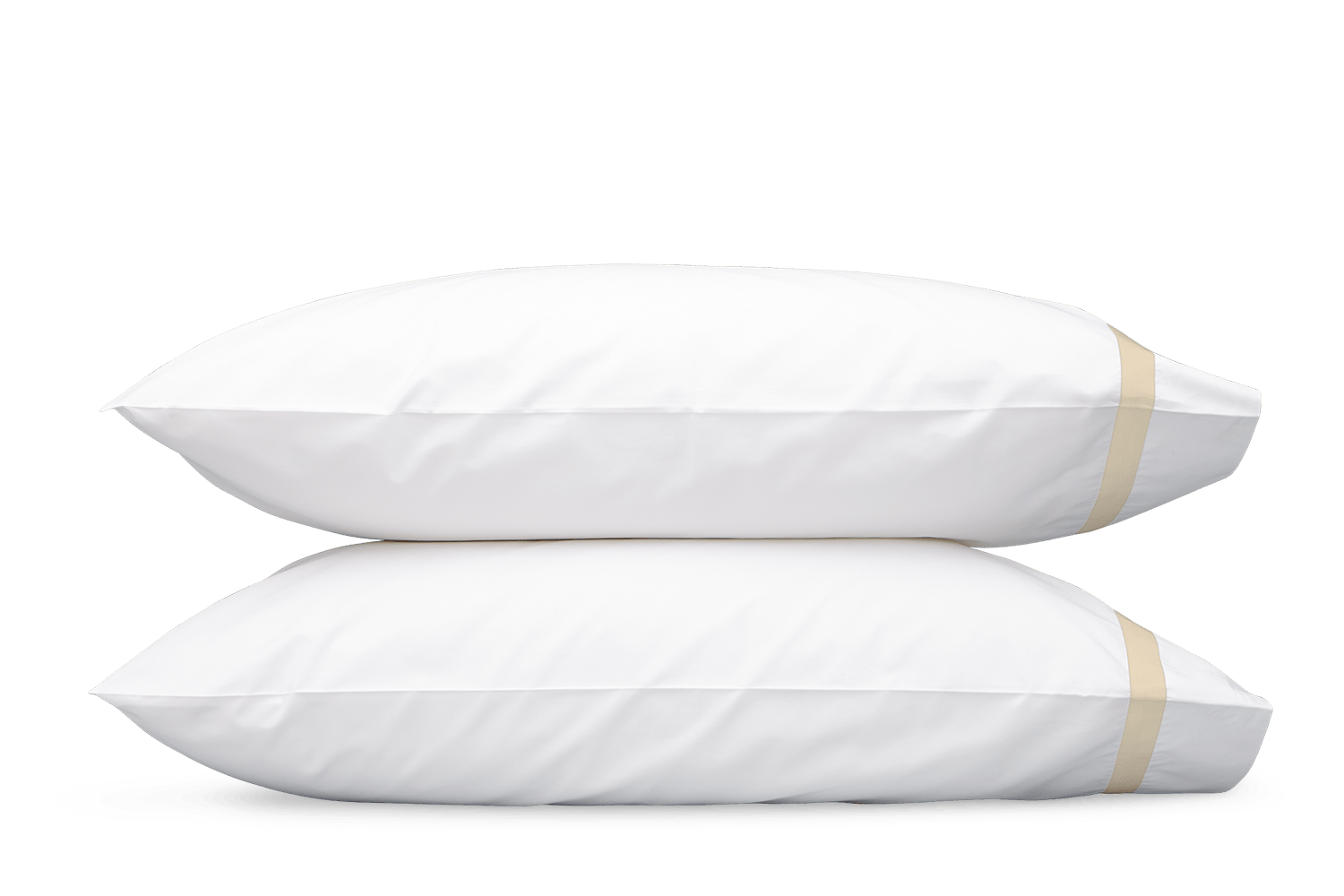 Matouk Lowell Pillow Case Pair - Dune