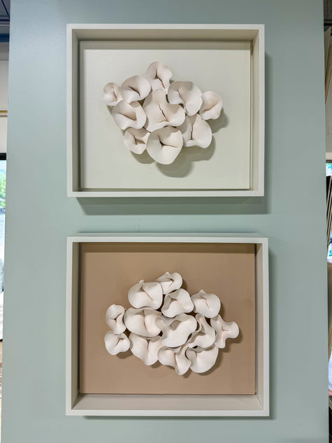 Stephanie Martin Ceramics Chrysalis in Ivory I