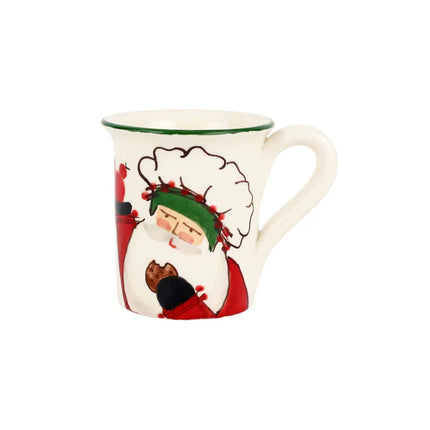 Vietri Old St. Nick Limited Edition Mug