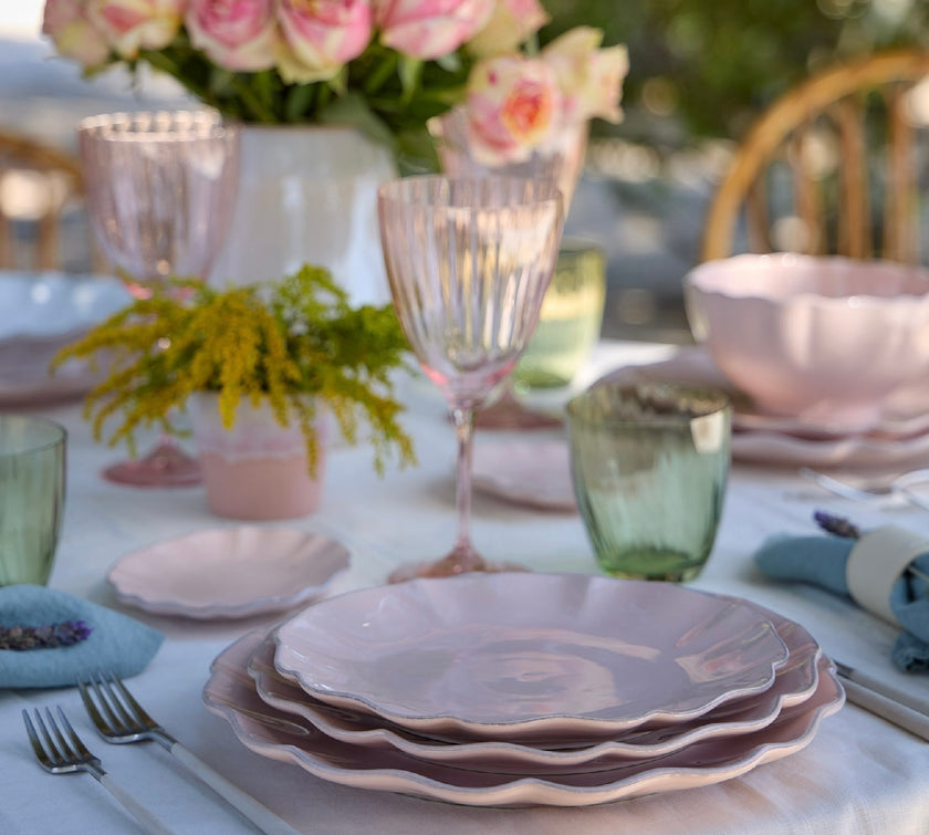 Costa Nova Rosa Dinner Plate - Rose Pink