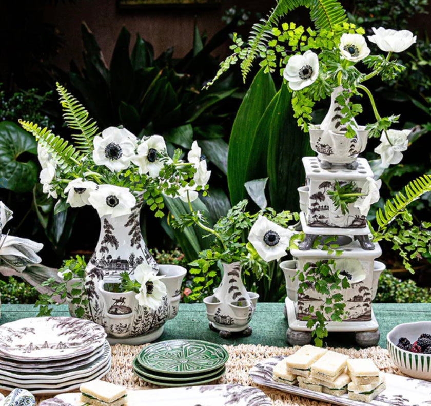 Juliska Country Estate Tulipiere 11.5” Vase - Flint Grey