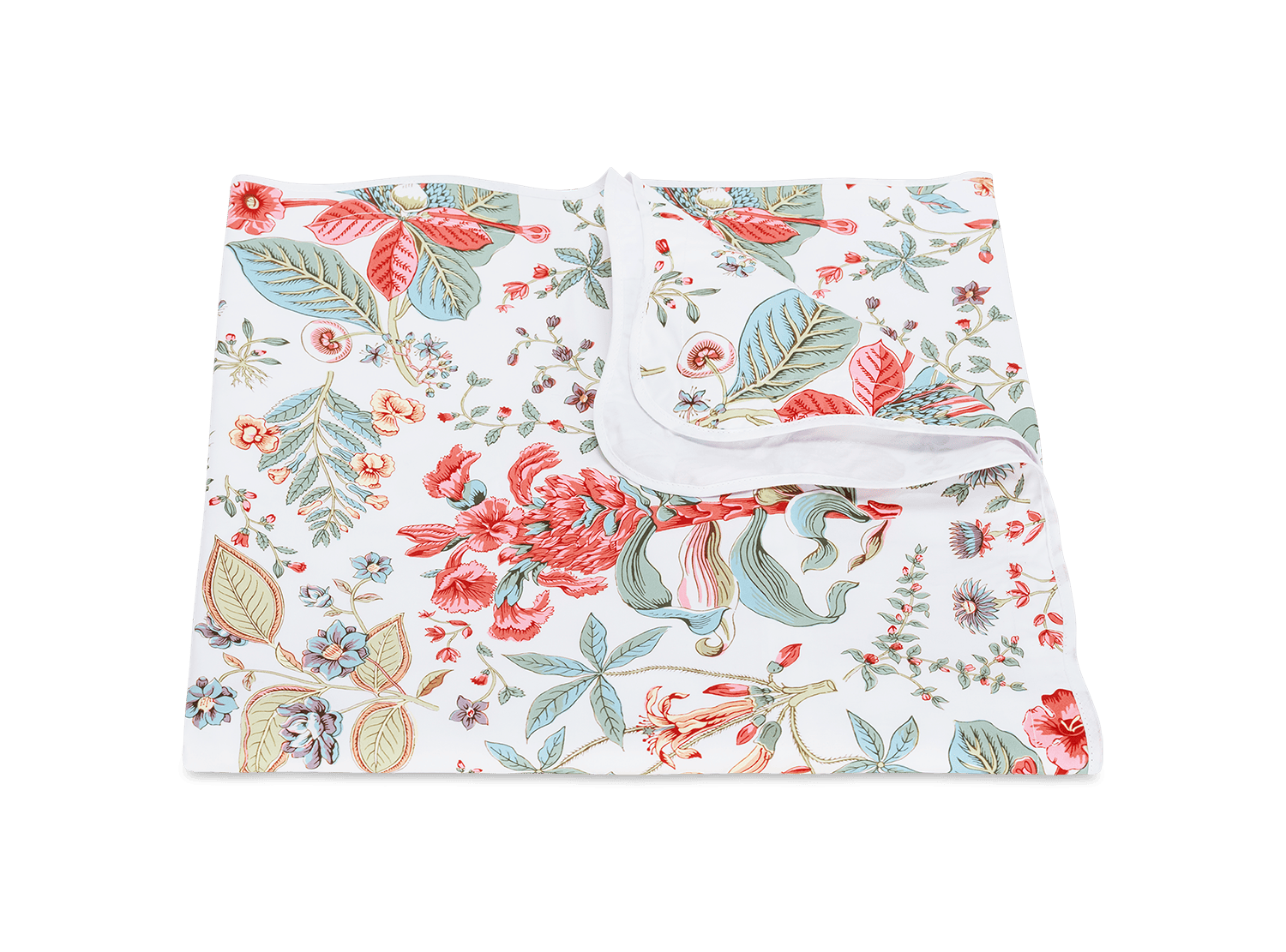 Matouk Pomegranate Duvet - Pink Coral