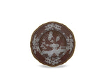 Ginori Oriente Italiano Flat Dinner Plate - Castagna