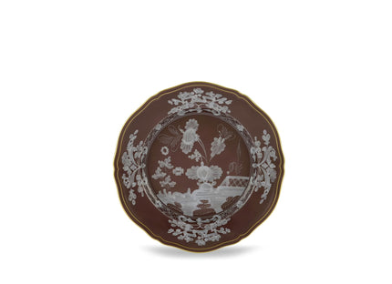 Ginori Oriente Italiano Flat Dinner Plate - Castagna