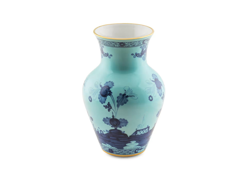 Ginori Oriente Italiano Ming Vase - Iris