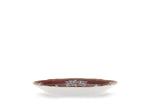 Ginori Oriente Italiano Oval Flat Platter - Castagna