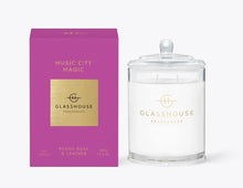 Load image into Gallery viewer, Glasshouse Music City Magic Candle
