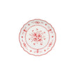 Costa Nova Vila Salad Plate - White/Red