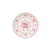 Costa Nova Vila Salad Plate - White/Red