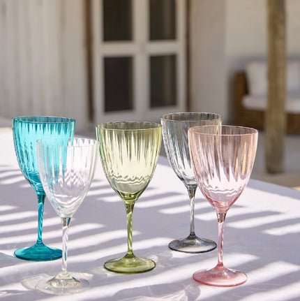 Casafina Sensa Water Glass - Bottle Green - Set of 6