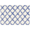 Hester & Cook Blue Lattice Paper Placemat