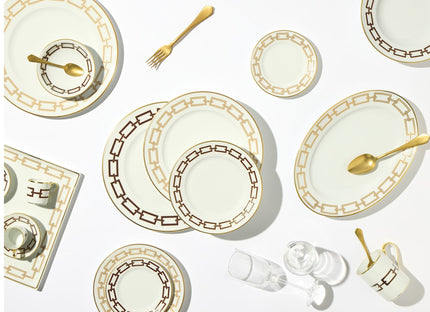 Ginori Catene Dessert Plate - Ebano