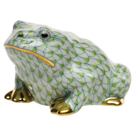 Herend Decorative Frog - Key Lime