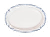 Juliska Sitio Stripe 17” Serving Platter- Delft Blue
