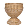 Juliska Provence Rattan Medium Urn - Whitewash