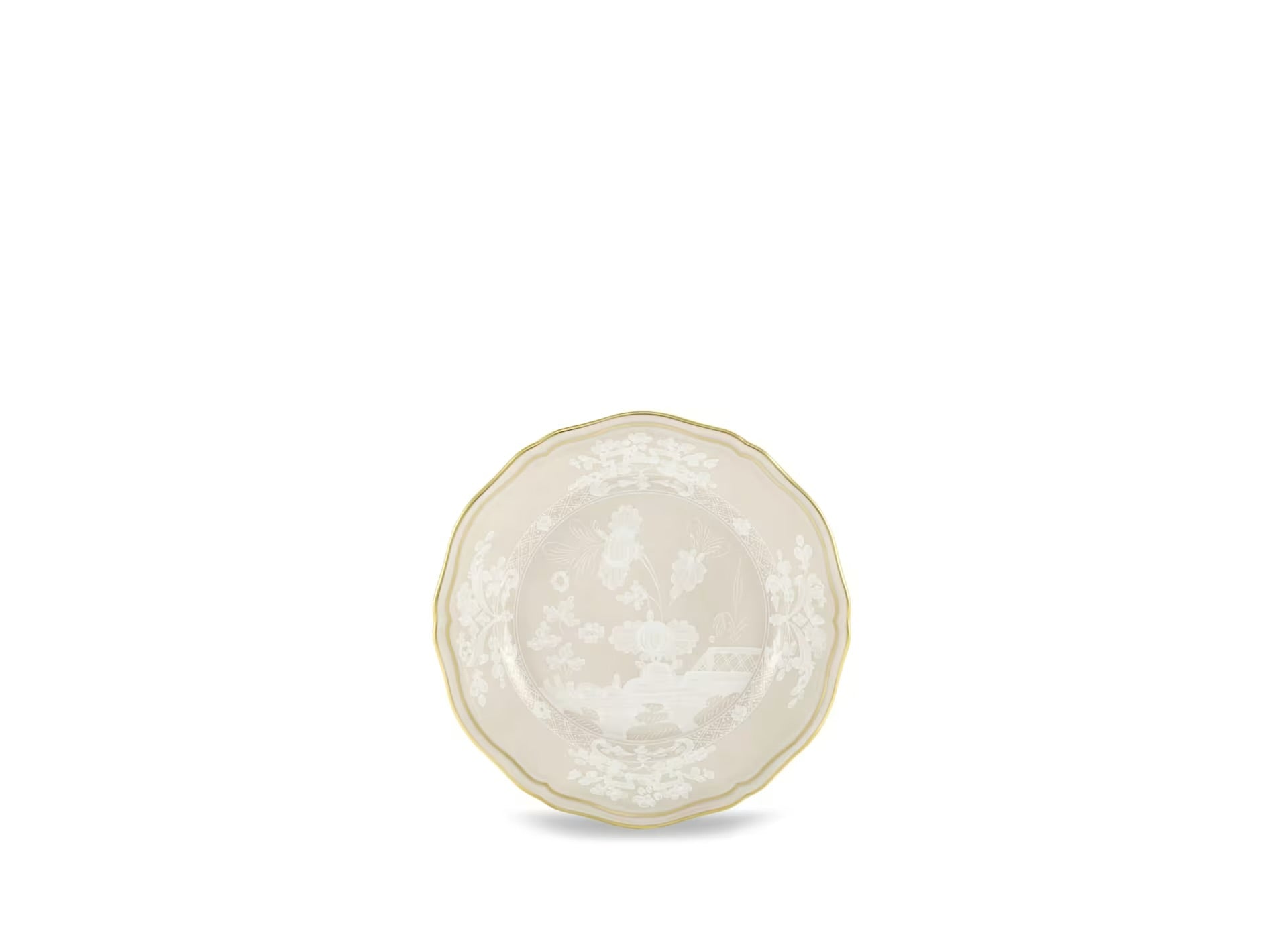 Ginori Oriente Italiano Flat Bread Plate - Meringa